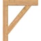 Ekena Millwork Traditional Block Smooth Bracket w/ Offset Brace, Western Red Cedar, 7 1/2"W x 38"D x 44"H BKT0806X38X44TRA05SWR - alternate 3